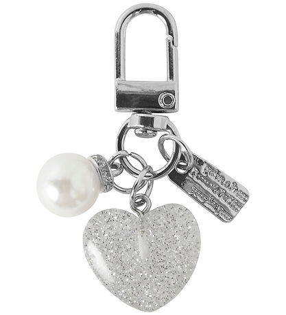 Name it Nøglering - NKFRISETTE - Silver/Heart