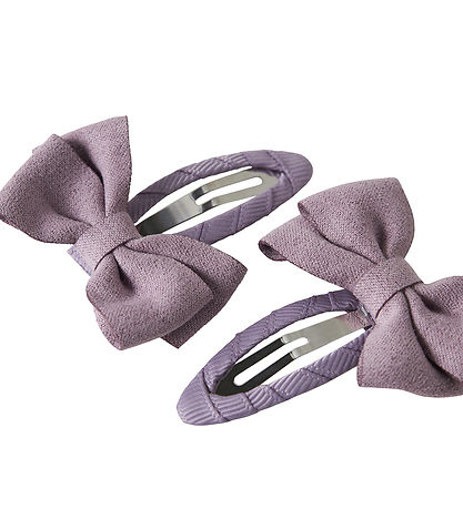 Name It Hårspænder - 2-pak - NmfRafaella - Mauve Shadows