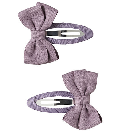Name It Hårspænder - 2-pak - NmfRafaella - Mauve Shadows