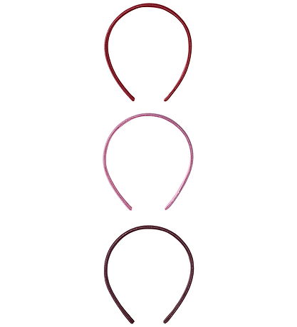 Name It Hårbøjler - 3-pak - NmfRilla - Full Blooming Pink/Gatawb