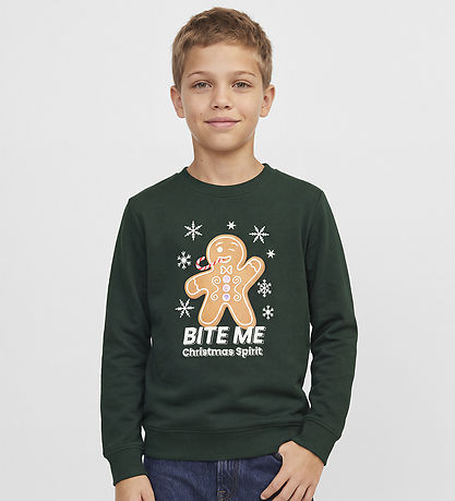 Jack & Jones Sweatshirt - JjXmas - Scarab