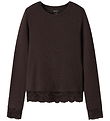 Name It Bluse - Slim - NkfRosima - Chocolate Plum