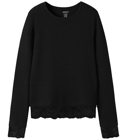 Name It Bluse - Slim - NkfRosima - Black