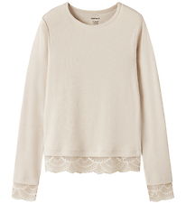 Name It Bluse - Slim - NkfRosima - Birch