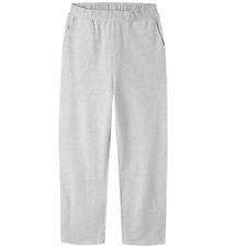 LMTD Sweatpants - NlfNizus - Light Grey Melange