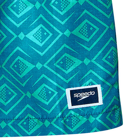 Speedo Badeshorts - Print Swin - Hyper Teal
