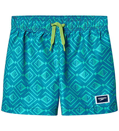 Speedo Badeshorts - Print Swin - Hyper Teal