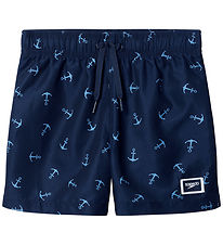 Speedo Badeshorts - Print Swim - Peacoat
