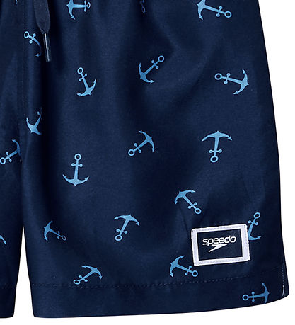 Speedo Badeshorts - Print Swim - Peacoat