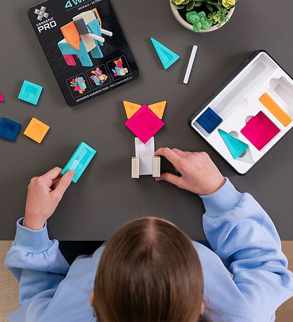 Connetix Magnetsæt Pro - 30 Dele - Build-It Animals