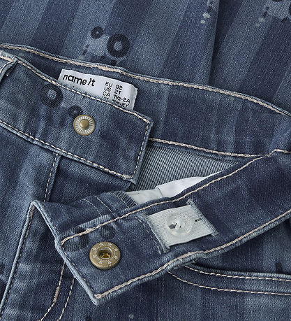 Name It Jeans - NmmBen Barrel - Medium Blue Denim/Tractor