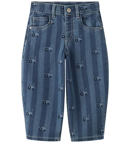 Name It Jeans - NmmBen Barrel - Medium Blue Denim/Tractor