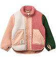 Liewood Fleecejakke - Noam Pile - Dusty Rose Multi Mix