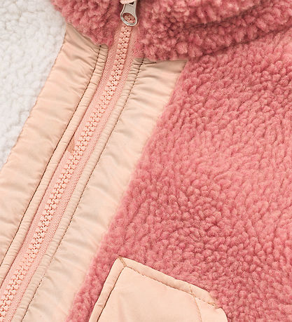 Liewood Fleecejakke - Noam Pile - Dusty Rose Multi Mix