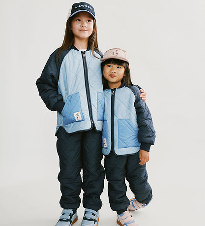 Liewood Termosæt - Zella - Beach Blue/Classic Navy Mix