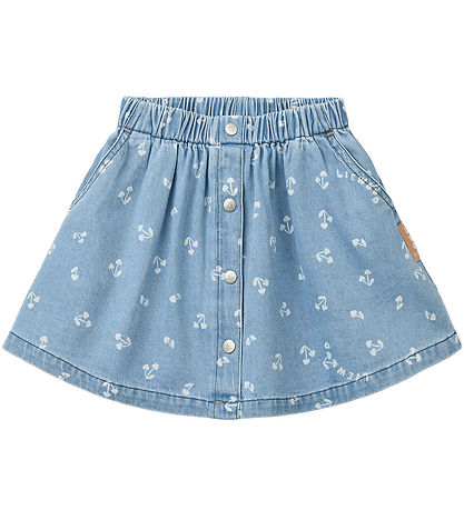Liewood Nederdel - Denim - Rio - Cherry Heart Sandy/Denim