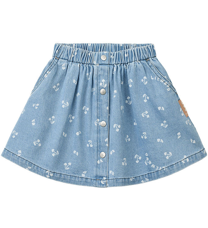 Liewood Nederdel - Denim - Rio - Cherry Heart Sandy/Denim