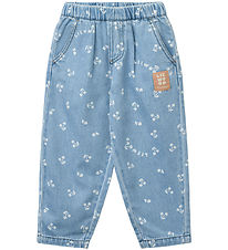 Liewood Jeans - Borris - Light Denim Printed - Cherry Heart Sand