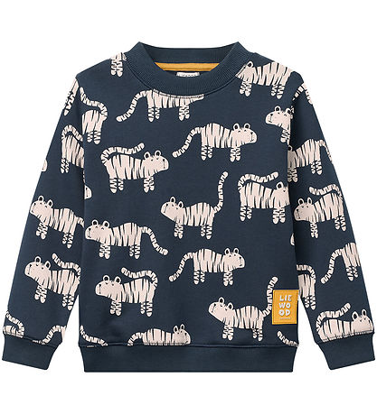 Liewood Sweatshirt - Ridley - Tiger/Classic Navy
