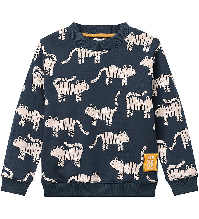 Liewood Sweatshirt - Ridley - Tiger/Classic Navy
