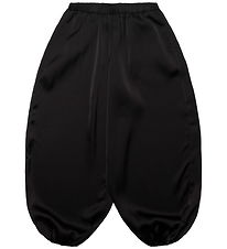Grunt Bukser - GrKoni - Satin - Black