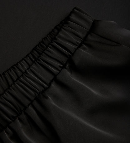 Grunt Bukser - GrKoni - Satin - Black