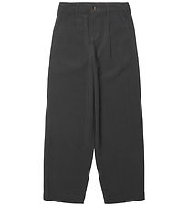 Grunt Habitbukser - GrCurtiz - Dark Grey Melange