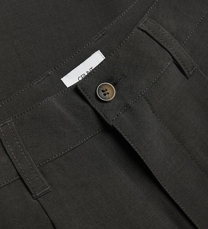 Grunt Habitbukser - GrCurtiz - Dark Grey Melange
