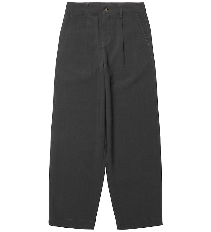 Grunt Habitbukser - GrCurtiz - Dark Grey Melange