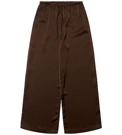 Grunt Bukser - GrPirc - Satin - Brown