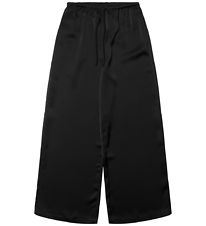 Grunt Bukser - GrPirc - Satin - Black