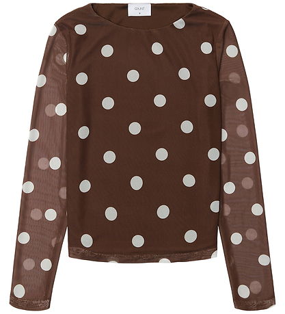Grunt Bluse - Mesh - GrHali - Brown