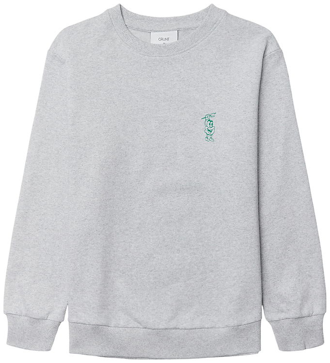 Grunt Sweatshirt - GrWent - Grey Melange