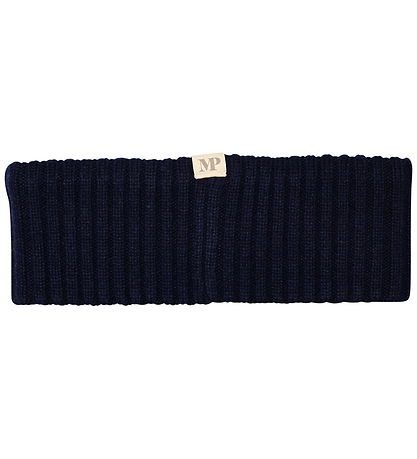 MP Pandebånd - Uld - Rib - Peacoat Blue