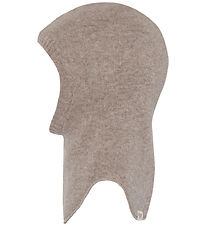 MP Elefanthue - 2-lags - Uld - Light Brown Melange