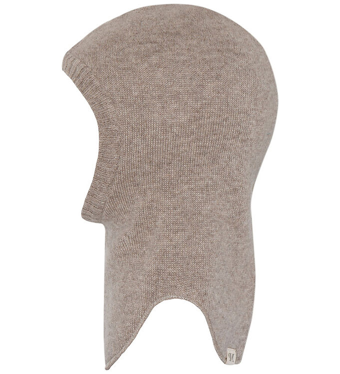 MP Elefanthue - 2-lags - Uld - Light Brown Melange