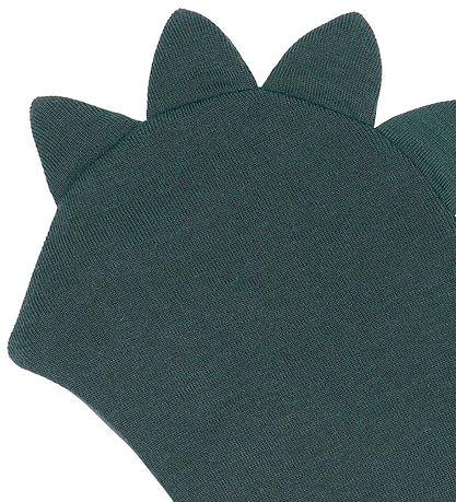 Mikk-Line Elefanthue - Uld/Akryl - 2-lags - Dark Slate m. Takker
