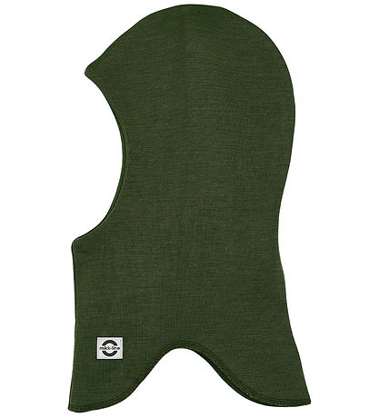 Mikk-Line Elefanthue - Uld/Akryl - 2-lags - Kombu Green
