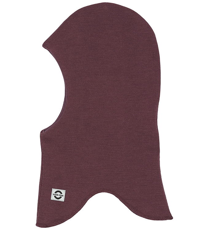 Mikk-Line Elefanthue - Uld/Akryl - 2-lags - Catawba Grape