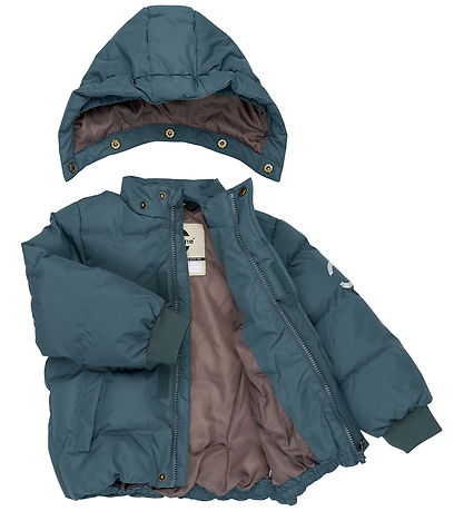 Mikk-Line Dynejakke - Quiltet - Dark Slate