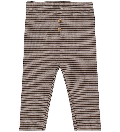Minymo Leggings - Rib - Fungi