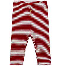 Minymo Leggings - Rib - Rio Red