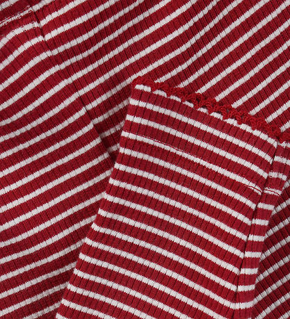 Minymo Leggings - Rib - Rio Red