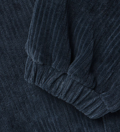 Minymo Bukser - Velour - Midnight Navy
