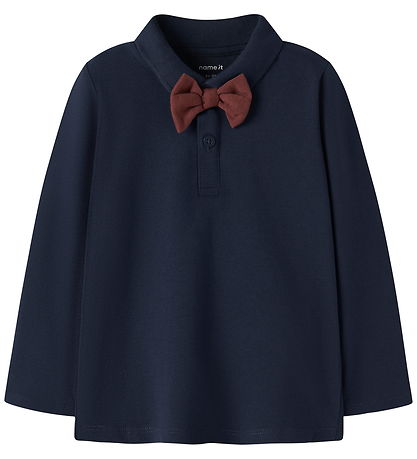 Name It Polobluse - NmmRogula - Navy Bazer