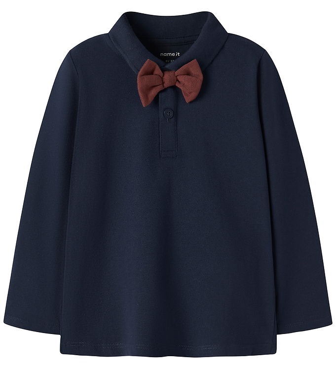 Name It Polobluse - NmmRogula - Navy Bazer