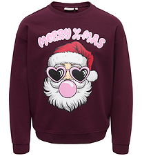 Kids Only Sweatshirt - KogXmas - Winetasting/Santa HoHo