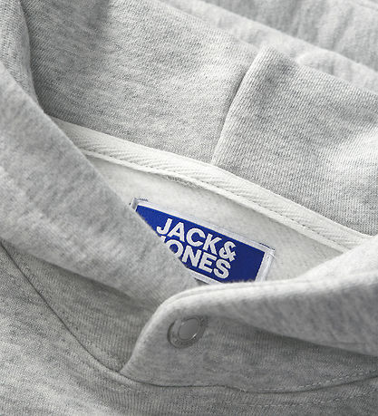 Jack & Jones Hættetrøje - JorFrederiksberg - White Melange