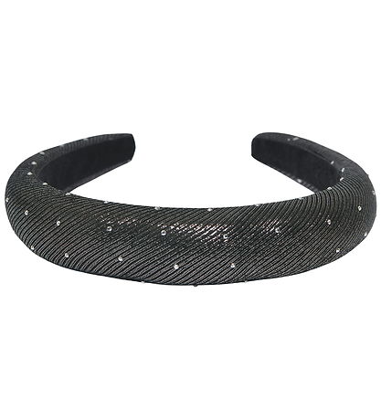 Kids Only Hårbøjle - KogSille - Black/Silver Lurex/Rhinestones