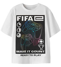 Name It T-shirt - NkmOllis - Bright White